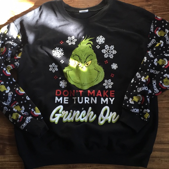 Grinch Cold Shoulder Sweatshirt Deals 